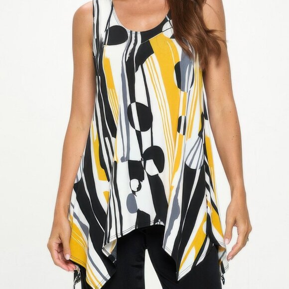 Hit Shark Bite Hem Tank - Picture 1 of 6